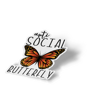 Sticker - Anti-Social Butterfly