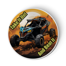 Sticker  - Take it out and beat it, offroad side by side atv decal