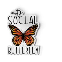 Sticker - Anti-Social Butterfly