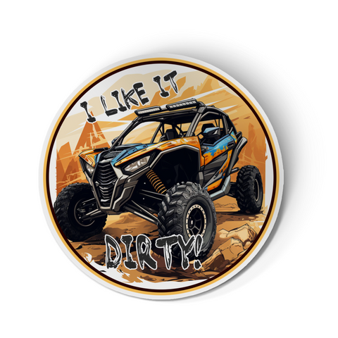 Sticker - I Like It Dirty SxS