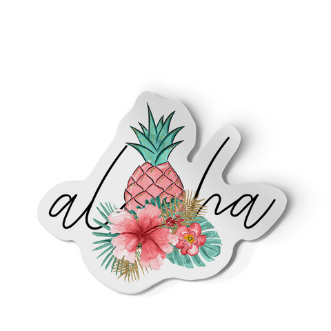 Sticker - Aloha Pineapple