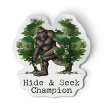 Sticker - Bigfoot Hide And Seek Champion