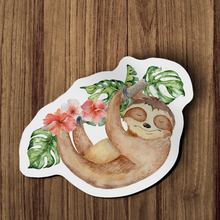 Sticker - Cute Sloth Hanging