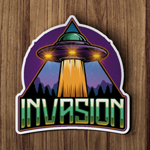 Sticker - Invasion UFO Decal