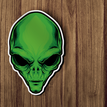 Sticker - Green Alien