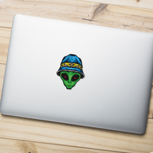 Sticker - Alien Wearing Hat