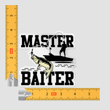 Sticker - Master Baiter Fishing Decal