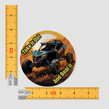 Sticker  - Take it out and beat it, offroad side by side atv decal