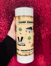 Camp Crawl 20 Ounce Skinny Tumbler With Lid